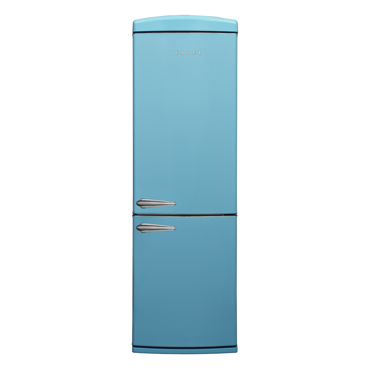 Vestel  Semi-Dry Frost Refrigerator RN480 BB A+ RETRO