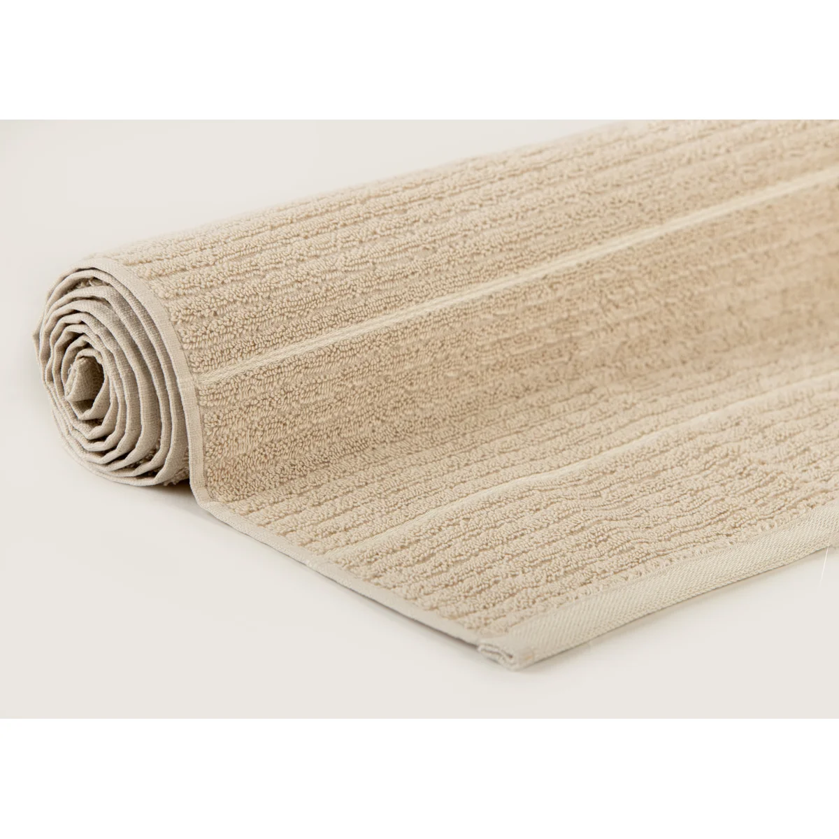Manamo Bettine Jacquard Face Towel Cotton Biscuit 50x85 cm