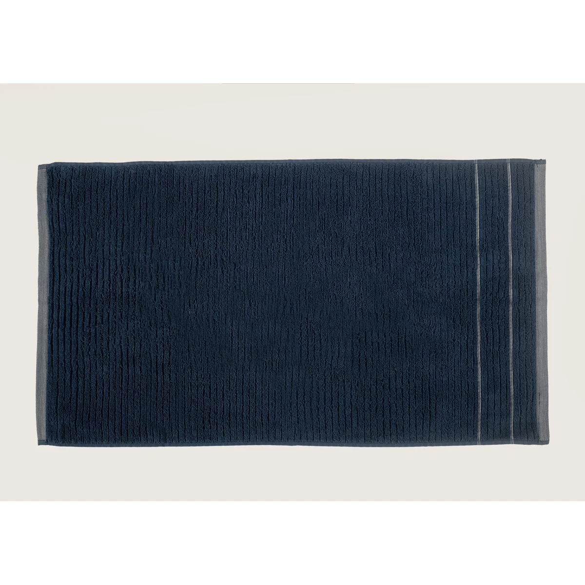 Manamo Bettine Jacquard Face Towel Cotton Indigo 50x85 cm