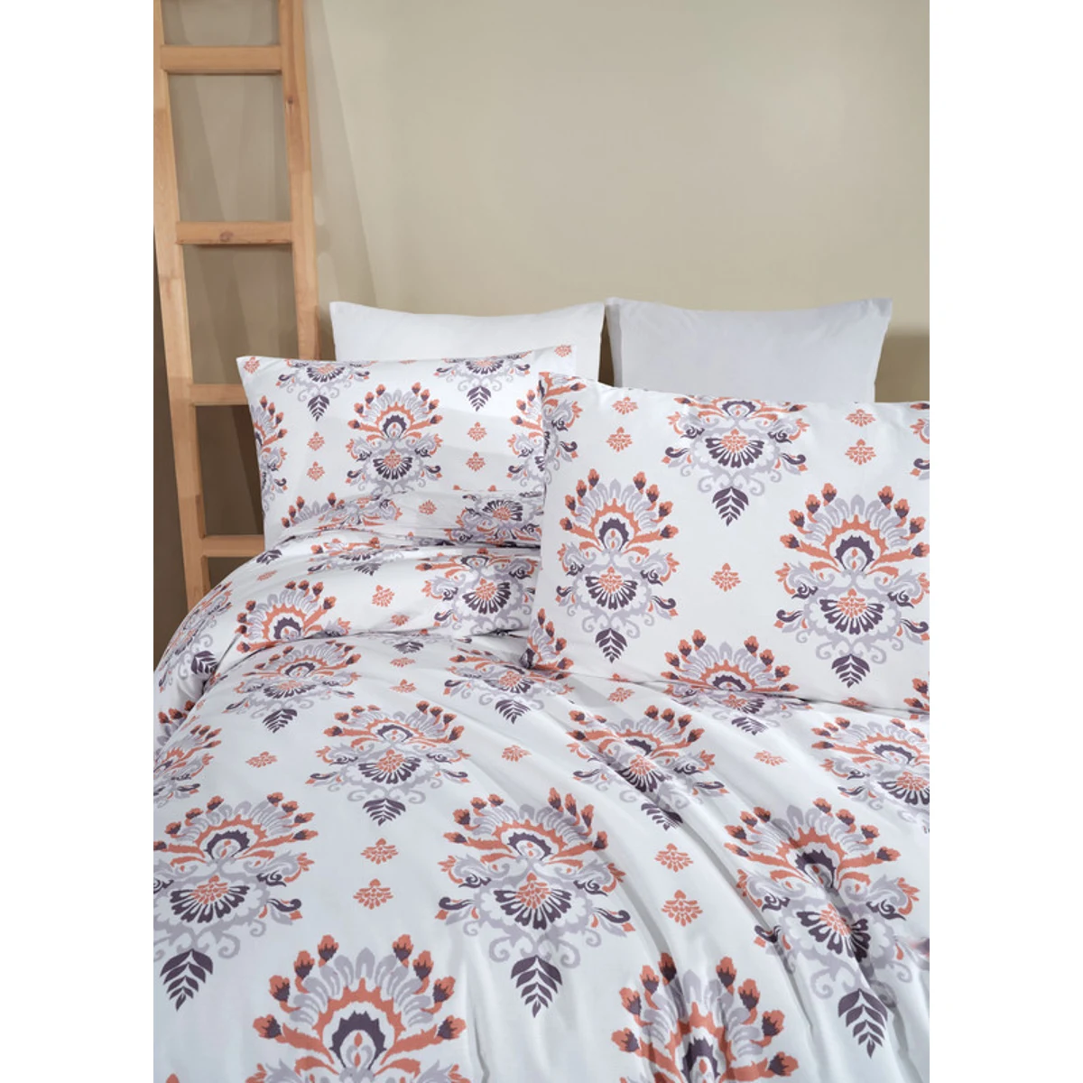 Manamo Damask Duvet Cover With Pillow Case Cotton  Double200x220+50x70 cm(2)