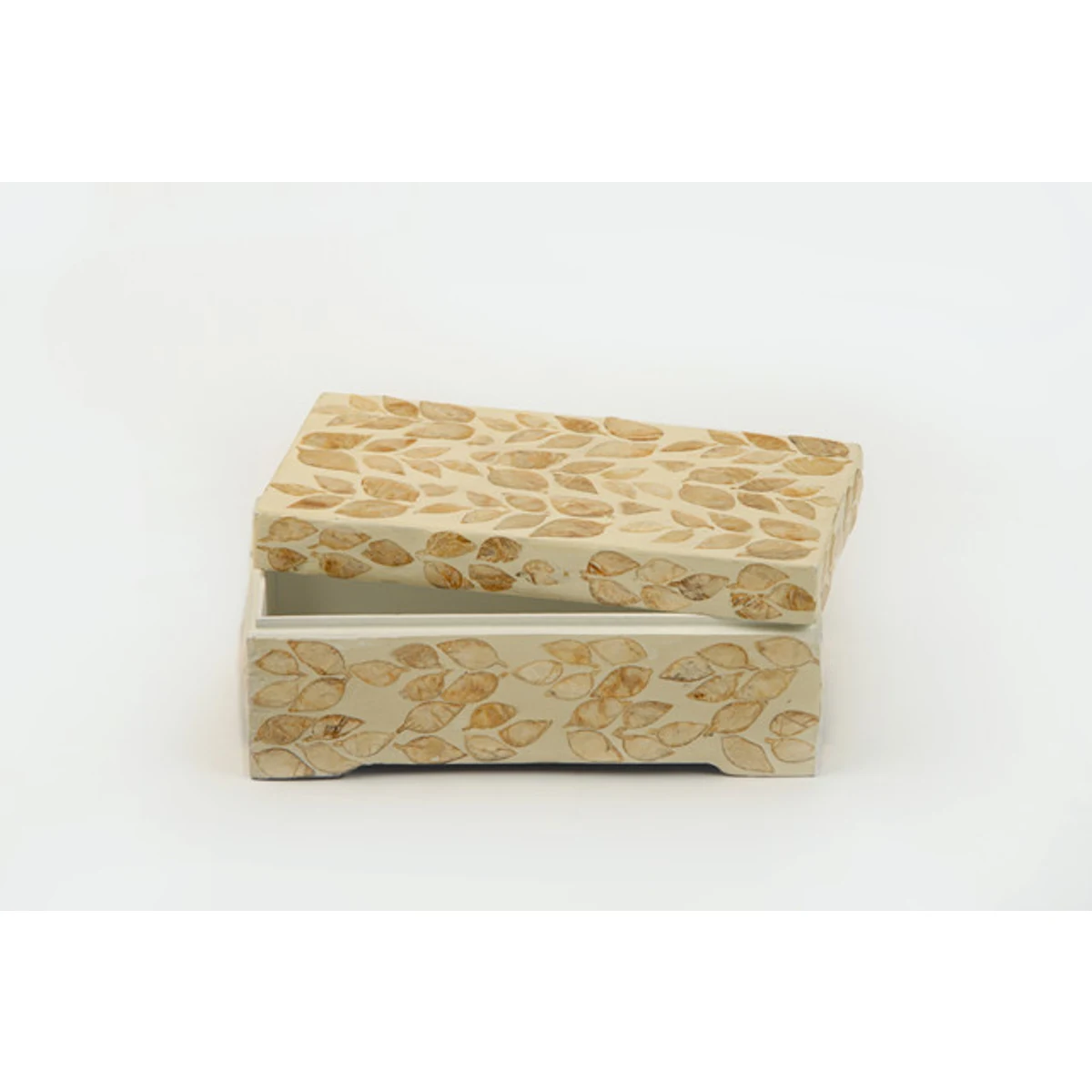 Manamo Luisa Box MDF / Pearl Gold 23x13x9 cm