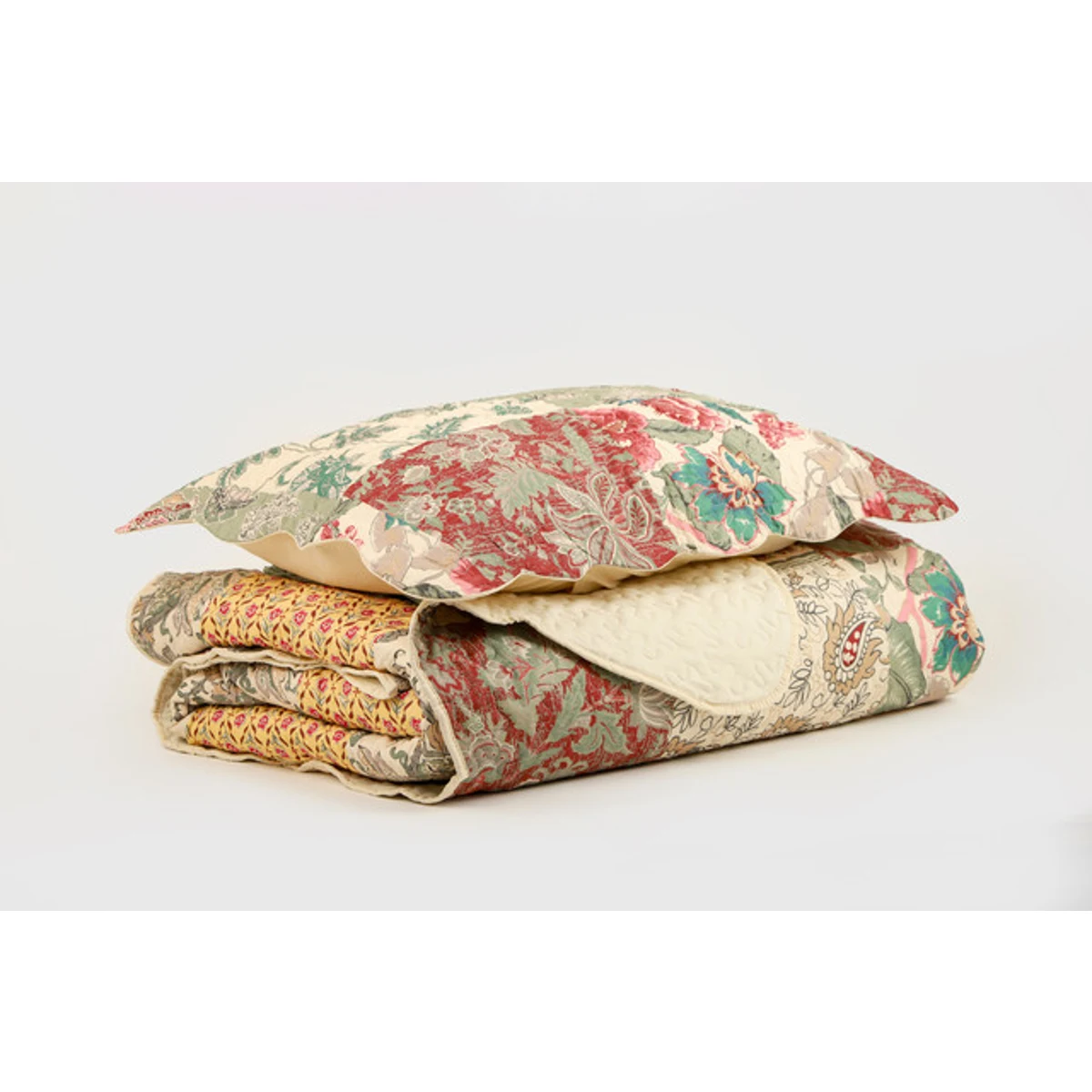 Manamo Flory Bed Cover  Colorful Single  180x240+50x70 cm