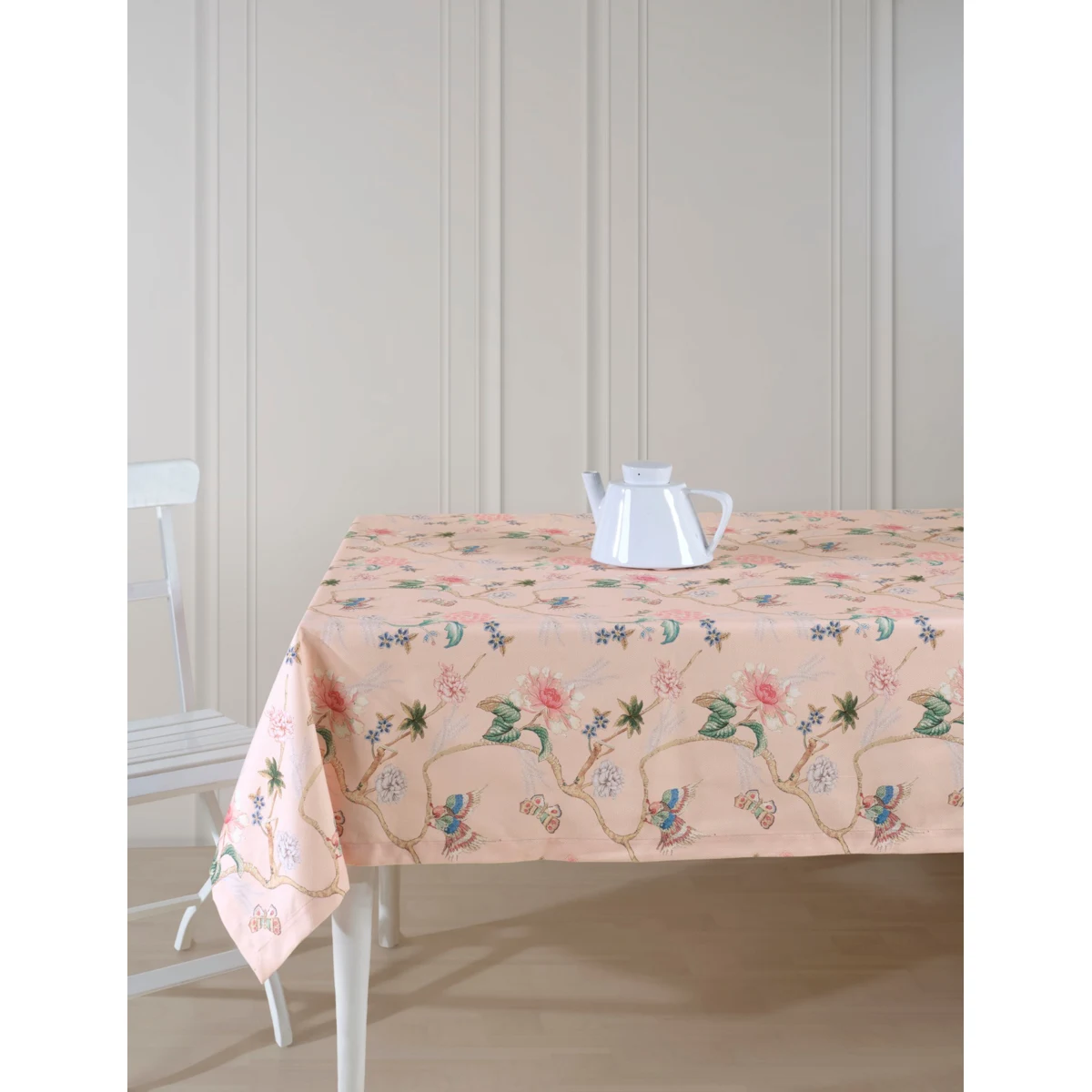 Manamo Spring Bird Table Cloth Digital Print Polyester  140x250 cm