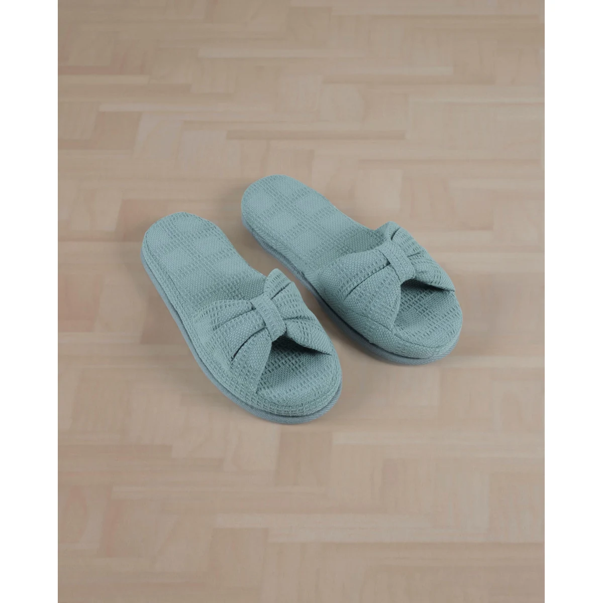Manamo Roma Slipper Waffle Cotton Cameo  42-44