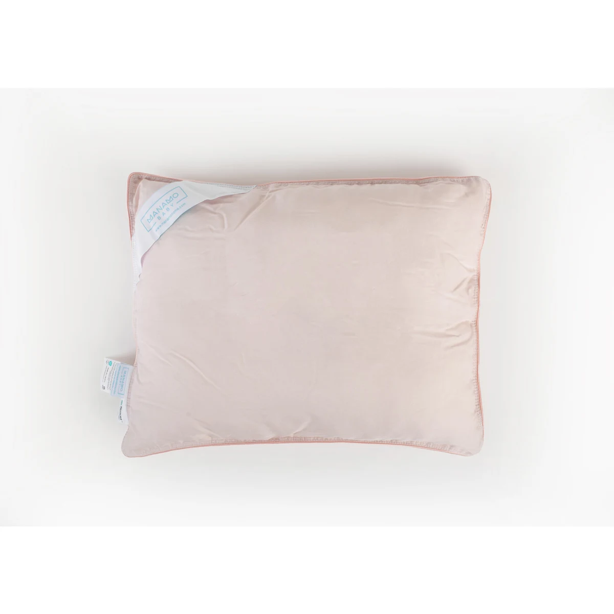 Manamo  Tencel  ჩვილის ბალიში მიკროფიბერის ვარდისფერი  35x45 სმ