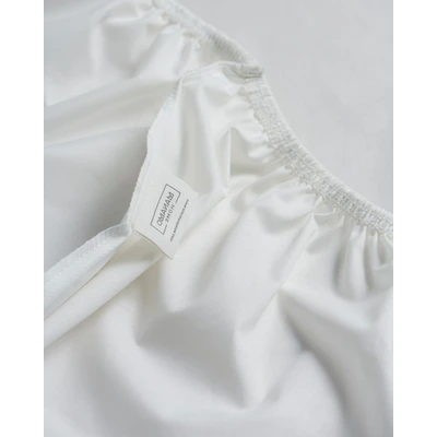 Manamo M&D Fitted Sheet Ecru 100x200   