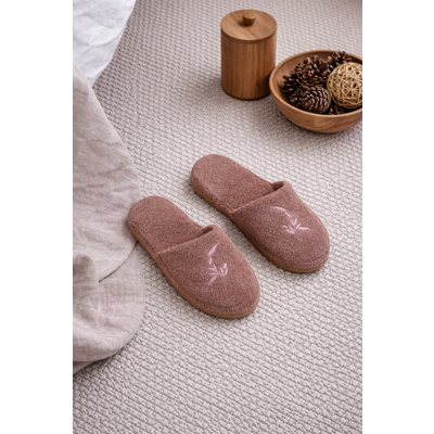 Manamo Elain Slipper Cotton Mocha 37-39