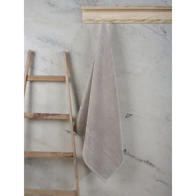 Manamo Jess Bath Towel Cotton Beige 70x140 cm