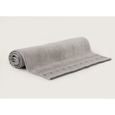 Manamo Blen Jacquard Face Towel Cotton Grey 50x85 cm