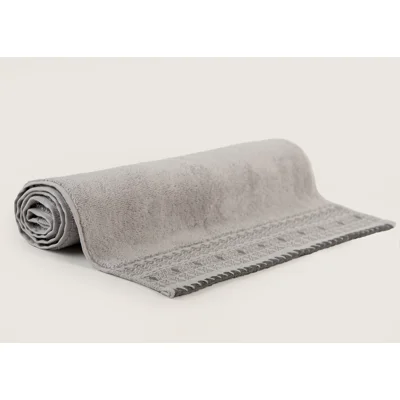 Manamo Blen Jacquard Hand Towel Cotton Grey 30x50 cm