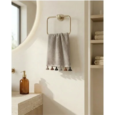 COMPASS LİNE YARN HAND TOWEL VİZON 30X50
