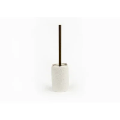 Manamo Elegance Toilet Brush  Polyresin Ecru  10.5x10.5x15.5 cm