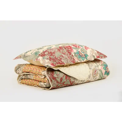 Manamo Flory Bed Cover  Colorful Single  180x240+50x70 cm