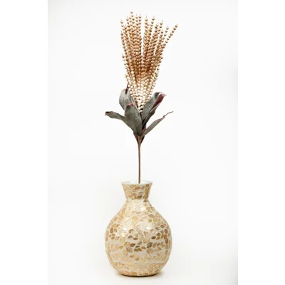 Manamo Wheat Artificial Flower  Mink  102 cm