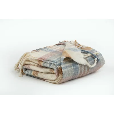 Manamo Scotch Throw Polyester Powder 130x170 cm