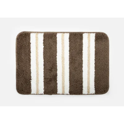 Manamo Hany Anti-slip Bath Mat Microfiber Brown 40x60 cm