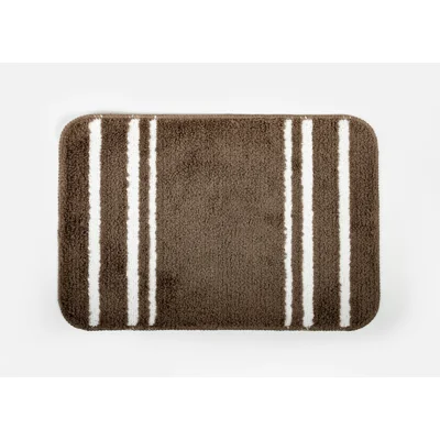 Manamo Any Anti-slip Bath Mat Microfiber Brown 40x60 cm