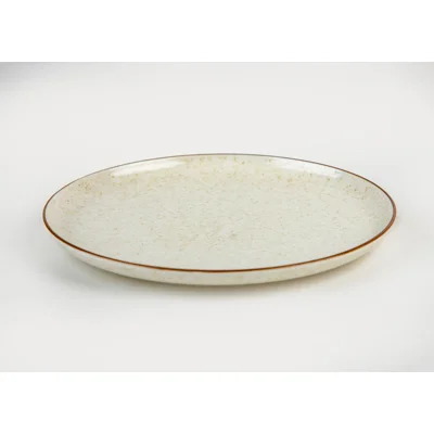 Manamo Elena Dinner Plate Porcelain Beige  27 cm