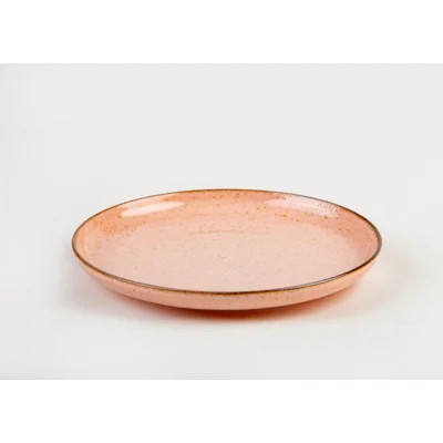 Manamo Elena Cake Plate Porcelain Pink  20 cm