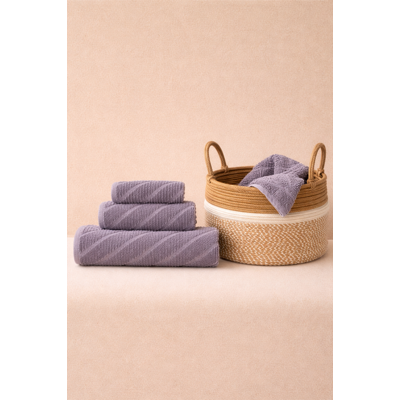 Manamo Dolce Face Towel Cotton Plum  50x85 cm