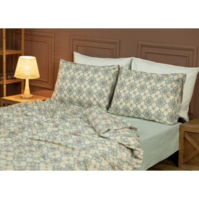 Manamo M&D Serenity Duvet Cover With Pillow Case Cotton  Single 160x220 cm+50X70 cm
