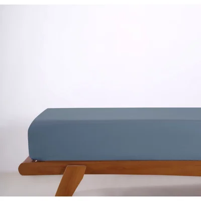 Manamo M&D Flat Bed Sheet Blue Single 180x260 cm 