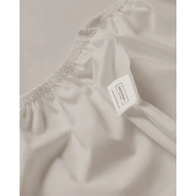 M&D FITTED SHEET LINEN 100X200+30