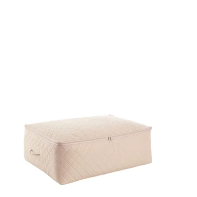 Manamo  Plain Organizer Quilted Beige 60x45x18 cm