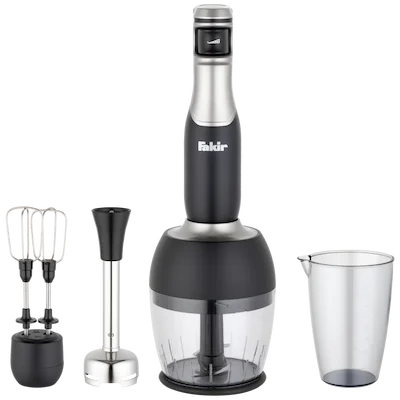 SPEED LUCCA black&silver BLENDER SET