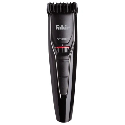 Fakir Stubby Beard Trimmer-Black Chrome